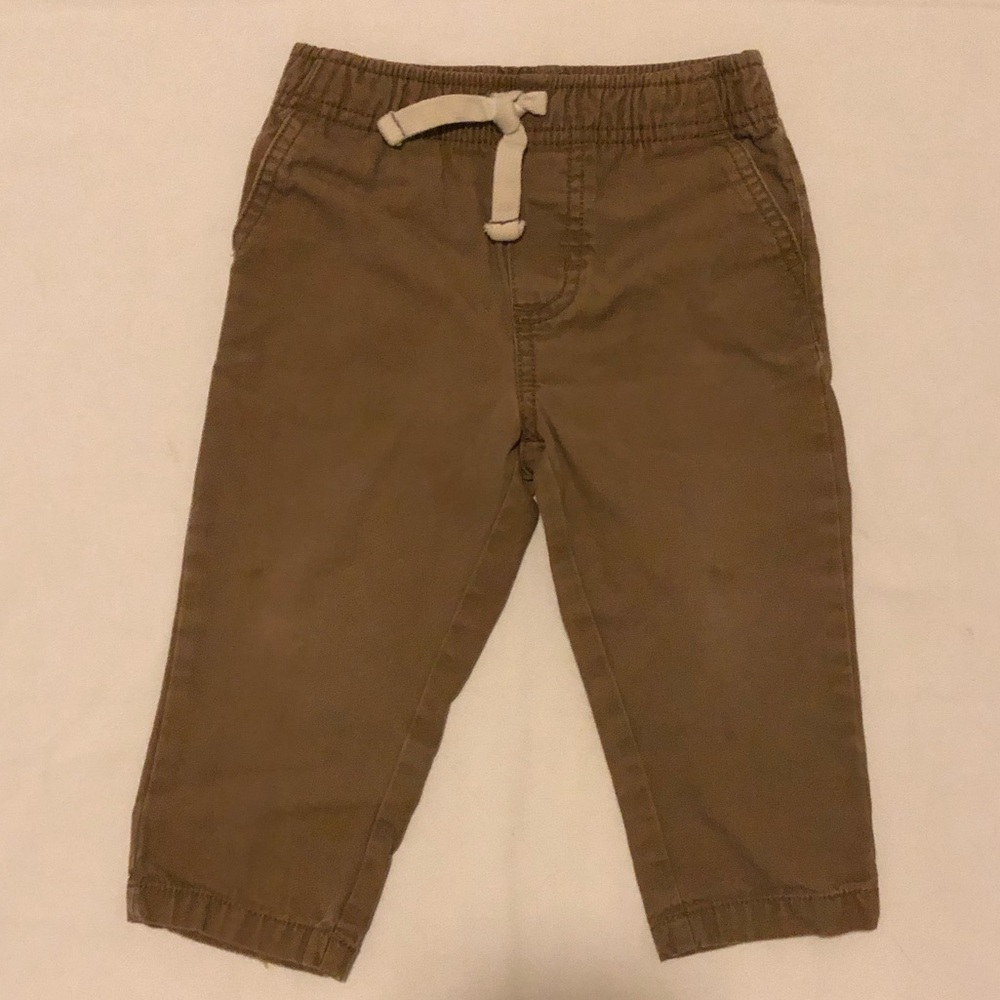 Carter’s boys chino pants khaki size 18m